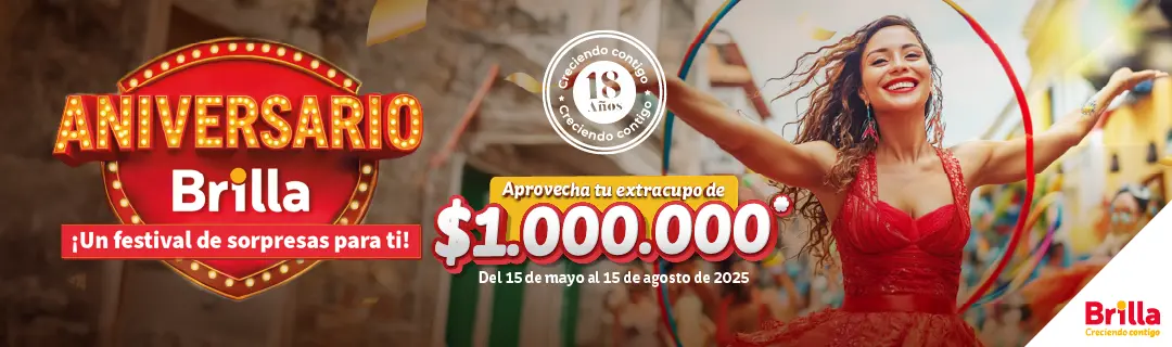 Brilla cumple 18 años y te trae sorpresas inolvidables