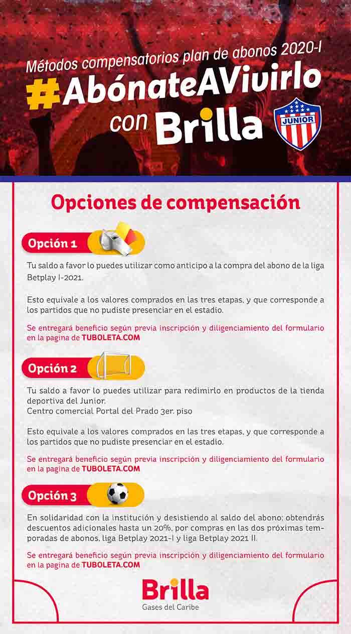 Con Brilla Gases Del Caribe, solicitar créditos rápidos y fáciles en Colombia si se puede. Abónate y no te pierdas esta gran experiencia del futbol. Valido para Barranquilla, Santa Marta y Valledupar.