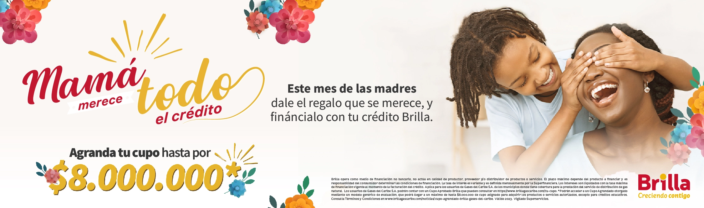 Crédito brilla en el mes de la madre