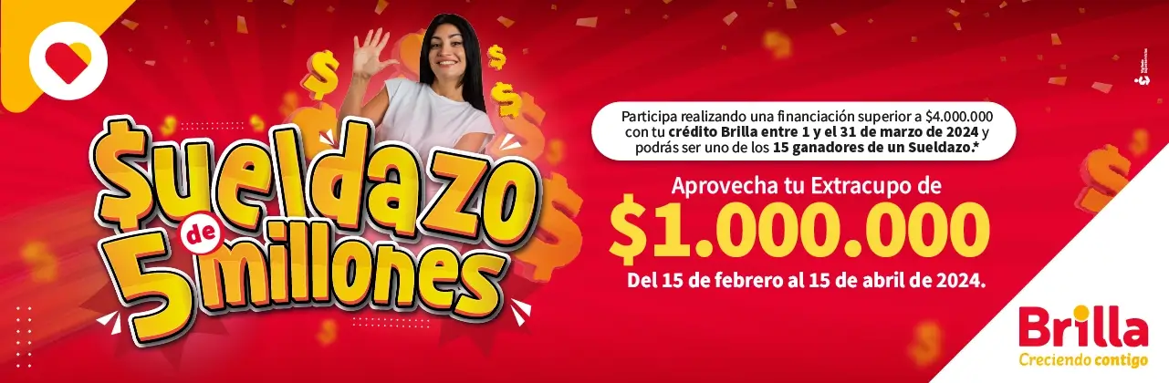 Participa en el Sueldazo Brilla | Brilla Gases del Caribe