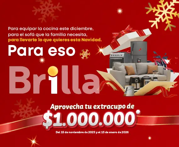 Campaña Navidad Brilla 2025: gana cuotas gratis al usar tu crédito