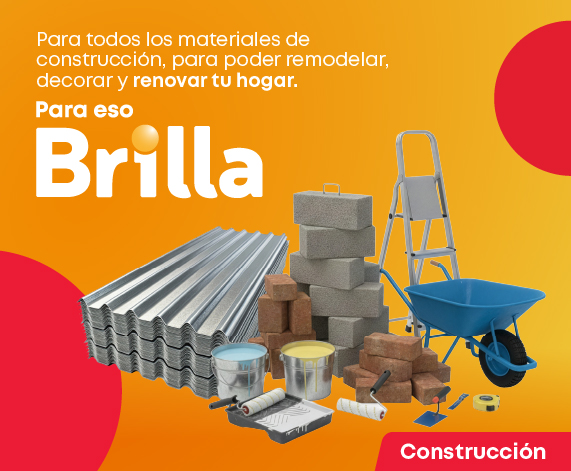 Solicita tu cupo Brilla y compra material de construcci&oacute;n, D&oacute;nde comprar materiales de construcci&oacute;n