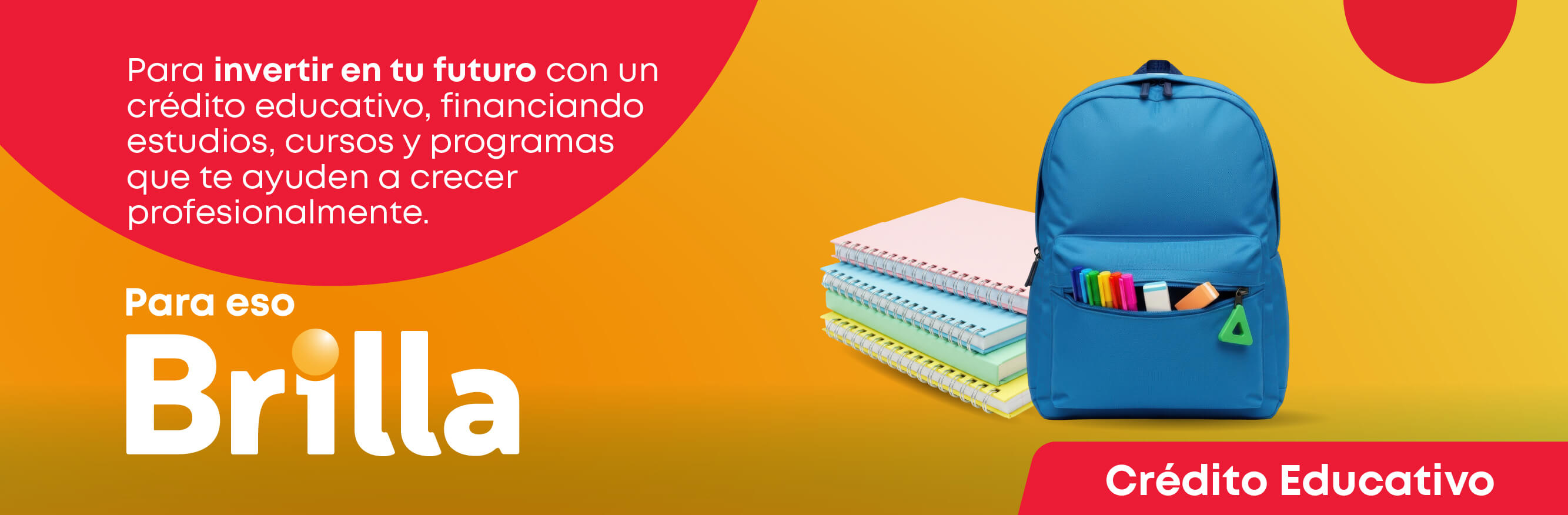 Financia tu educación superior con los aliados de tu cupo Brilla