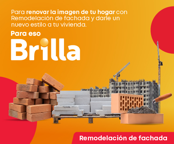 Haz tus remodelaciones en casa u oficina y paga con tu cupo Brilla