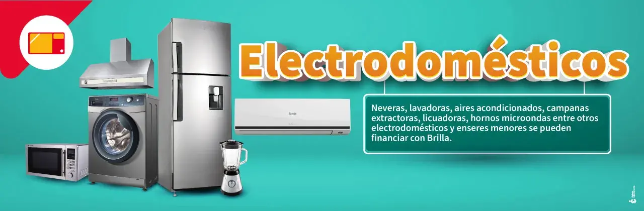 Compra tus electrodomésticos en los aliados de tu cupo Brilla