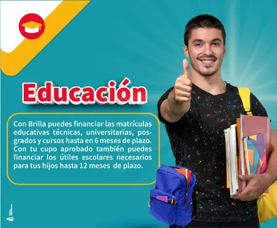 Financia tu educación superior con los aliados de tu cupo Brilla