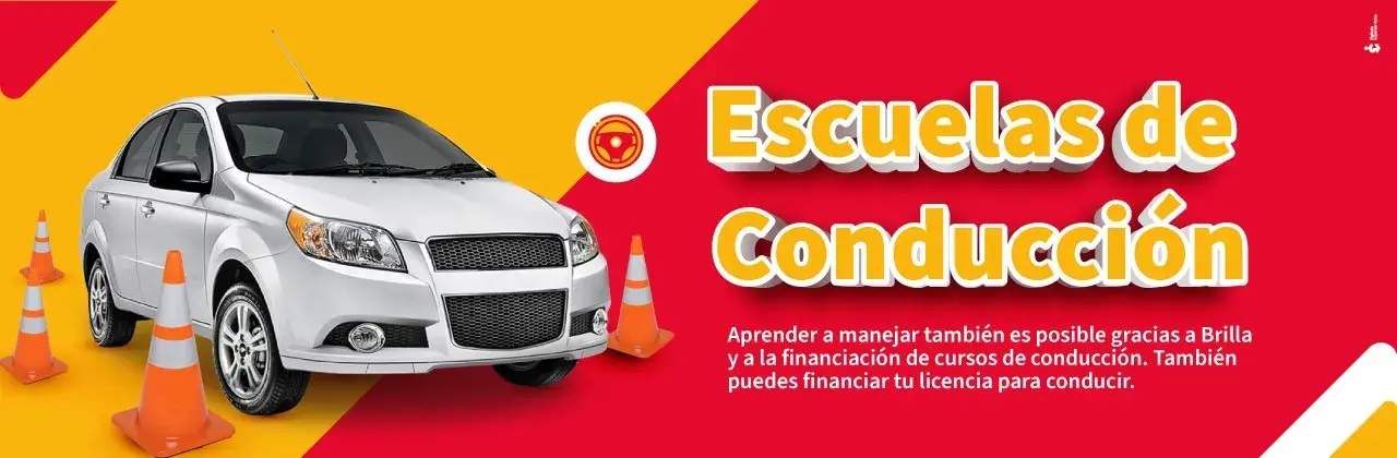 Haz tu curso en las escuelas de conducción y financia con tu cupo Brilla