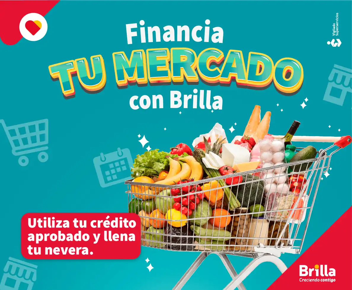 Lleva tu mercado completo con Brilla