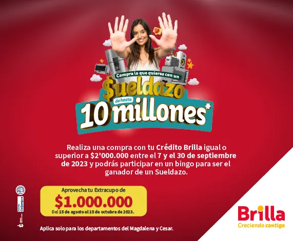Participa en el Sueldazo Brilla | Brilla Gases del Caribe