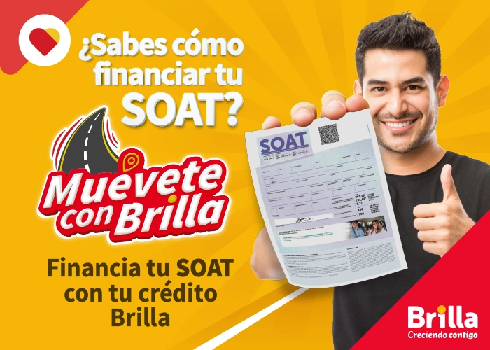 Adquiere el soat y la tecnico mecanica con brilla