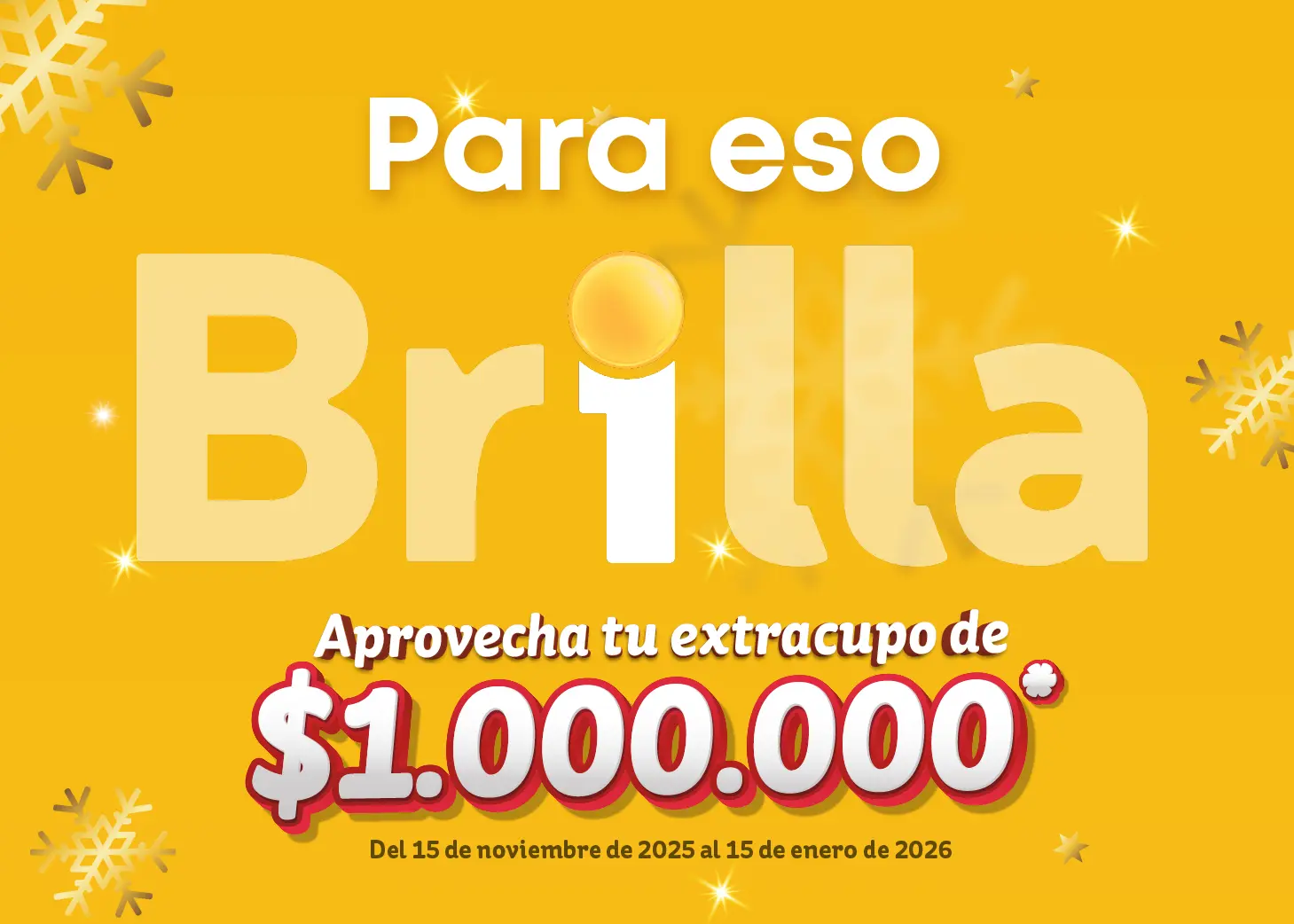 Extra Cupo Brilla en Navidad