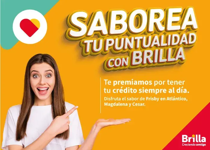 Saborea tu puntualidad con Brilla