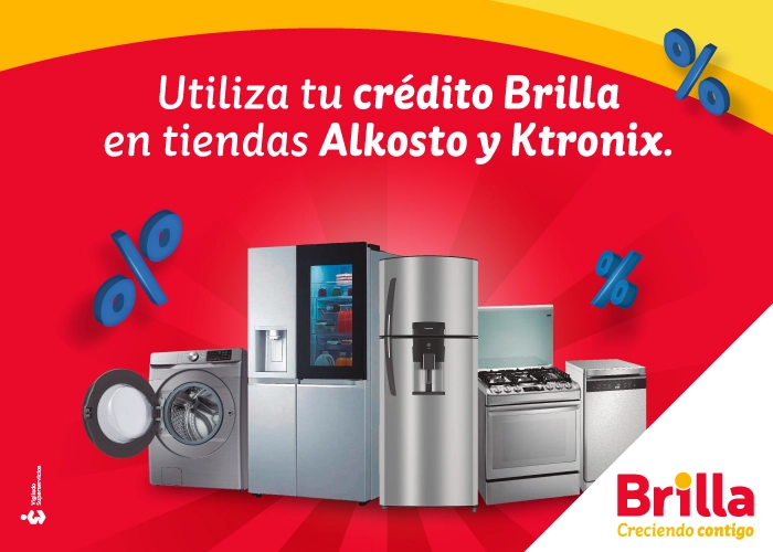 En agosto compra tecnología y electrodomésticos con Brilla