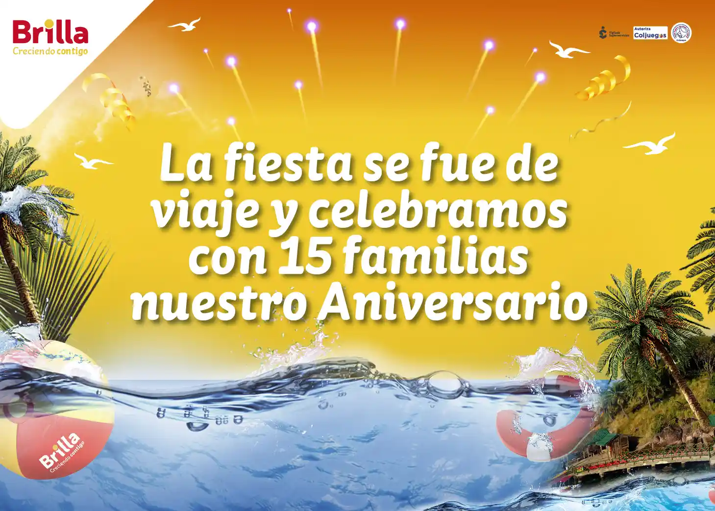 Juego Promocional aniversario 15 Brilla Gases del Caribe