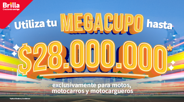 Compra tu moto nueva con tu cupo agrandado