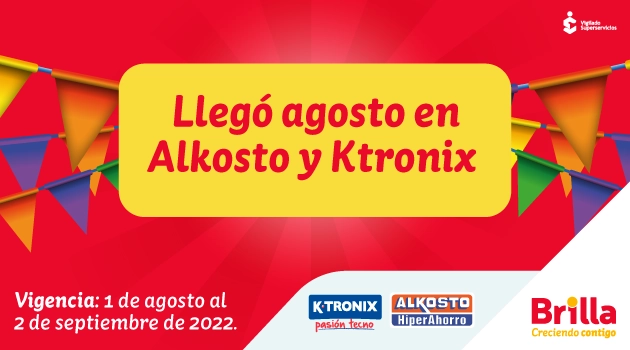Financia tus electrodomésticos con brilla en ktronix y Alkosto