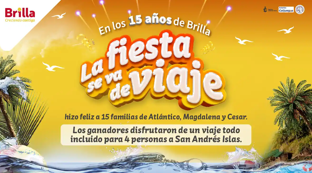 Sorteo 15 años Brilla Gases del Caribe