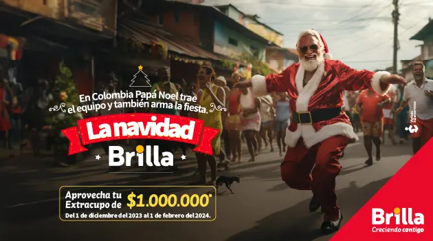 La navidad Brilla