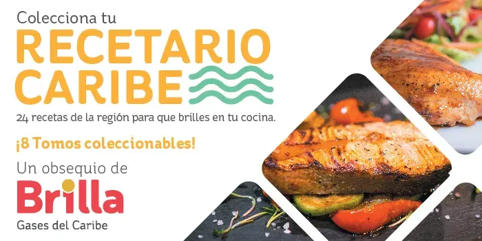 RECETARIO CARIBE, 24 RECETAS DE LA REGIÓN PARA QUE BRILLES EN TU COCINA.