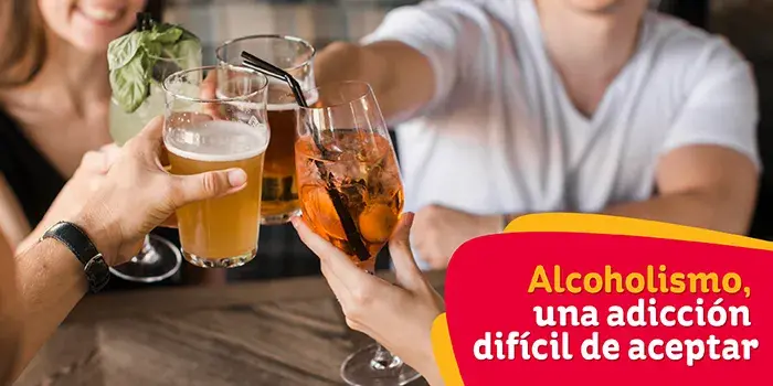 Alcoholismo, una adicción difícil de aceptar