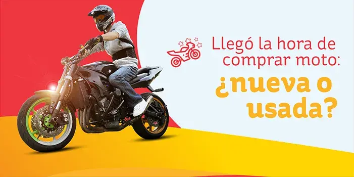 moto nueva o de segunda