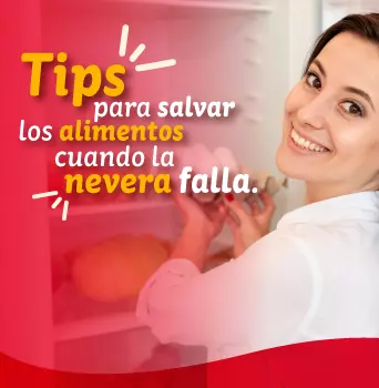 Tips para salvar los alimentos cuando la nevera falla