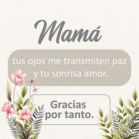 Mensajes para mi mamá